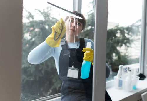 Nettoyage de vitres intérieures et extérieures à Dissay
